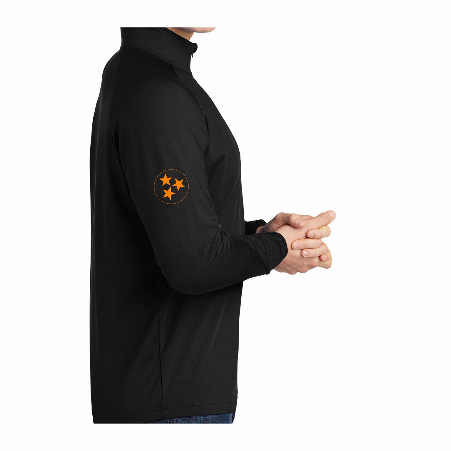 Tennergy 1/4 zip Pullover - black