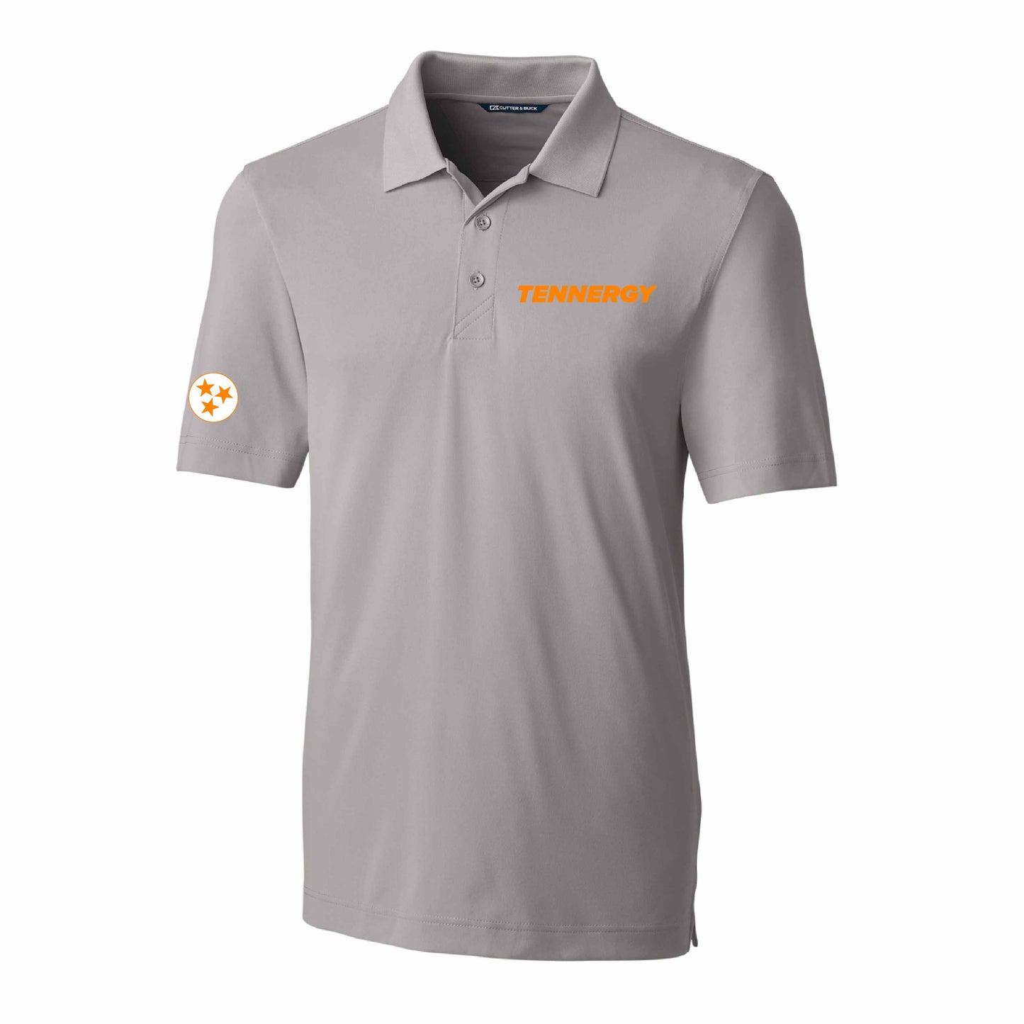 Tennergy Forge Stretch Polo - Light Grey