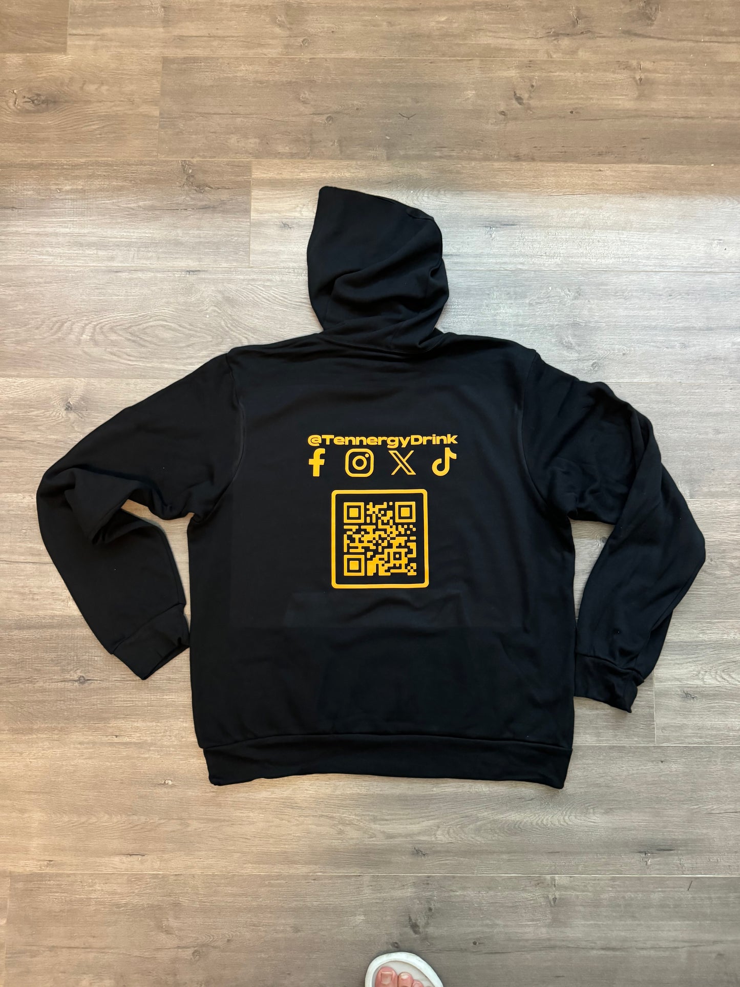 TENNERGY BLACK BLEND HOODIE 001